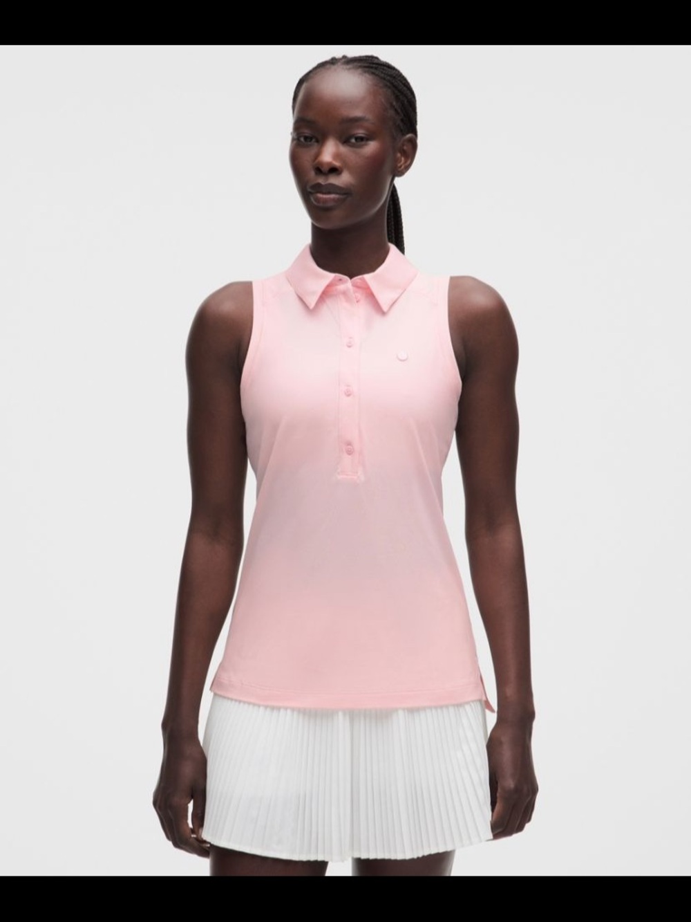 Lululemon Quick-Dry Sleeveless Polo Shirt